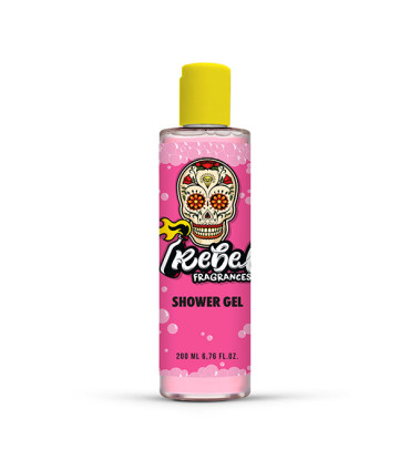 Rebel Shower Gel 200 ml (6 ud)