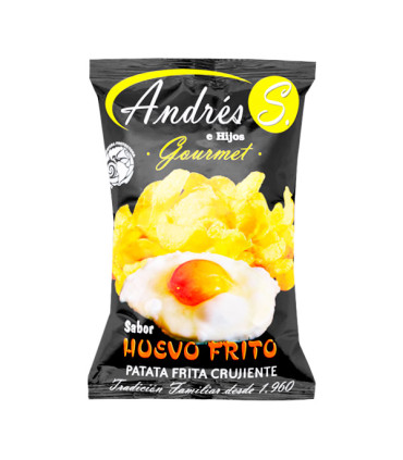 Patatas gourmet huevo frito 110 g (10 ud) Sevilla