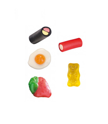 Funky mix 100 g (18 ud) Haribo