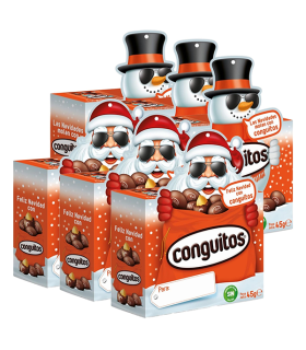 Estuche Navidad Conguitos 45 g (18 ud) Lacasa