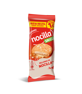 Cookies de nocilla blancas 120 g (12 ud) de Idilia