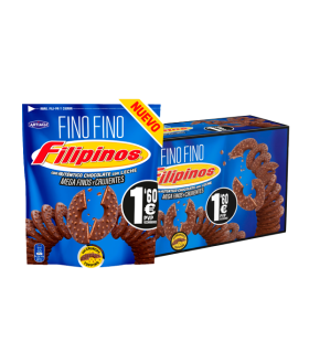 Fino Fino Filipinos Leche 70 g (8 ud) Artiach