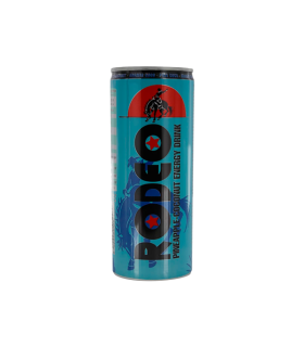 Rodeo Piña Coco Energy Drink 250 ml (24 ud)